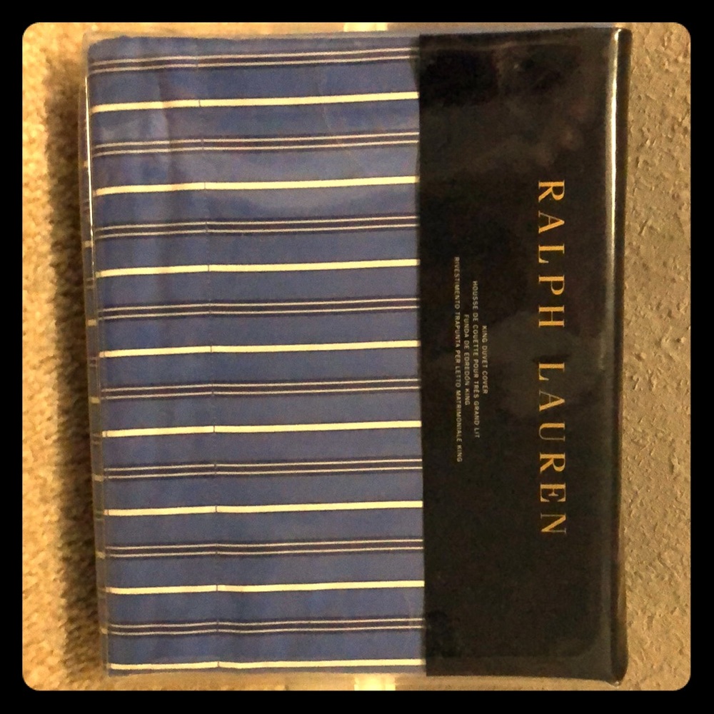 Ralph Lauren king duvet cover